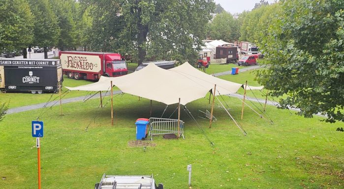 Stretchtent Circus Ronaldo Sinaai Dries Sint-Niklaas Belsele